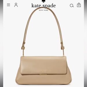 New Kate Spade Grace Convertible Shoulder Bag in Timeless Taupe